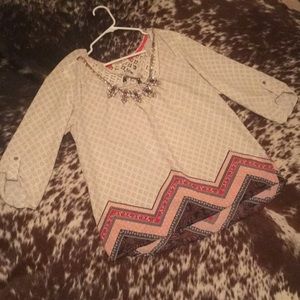 Rewind Patterned Shirt Size Large